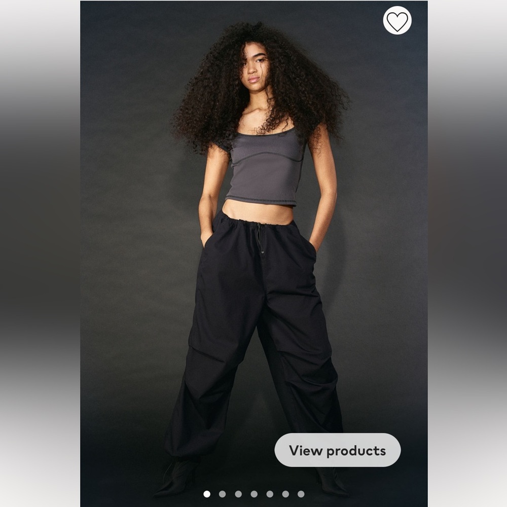 (Like New) H&M Parachute Pants